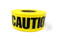 Reinforced "Caution" Tape 3" x 500'