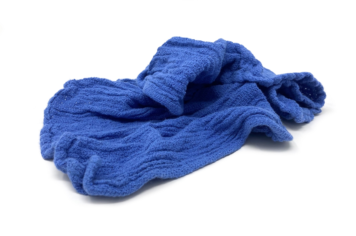 New Blue Surgical Towels Huck Towels Wiping Rags (40 lb Box)
