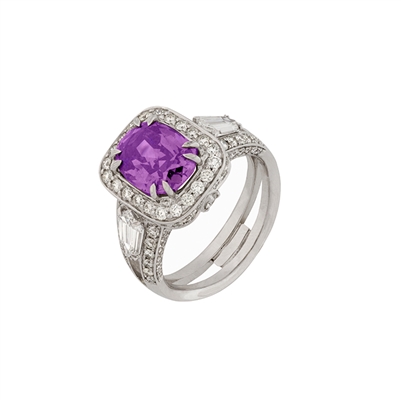 Amethyst Stone Ring