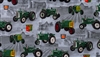 Oliver Tractor Toss Fabric, Gray