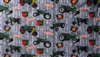 Oliver Tractor Toss FLEECE Material