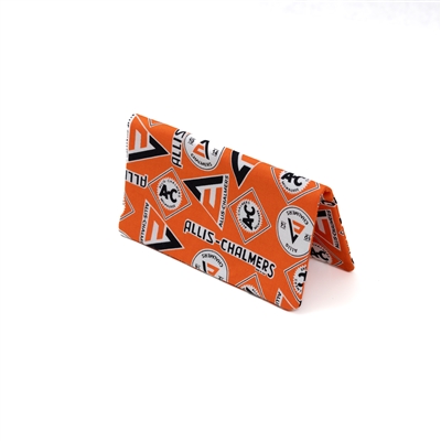 Allis-Chalmers Checkbook Cover, Orange