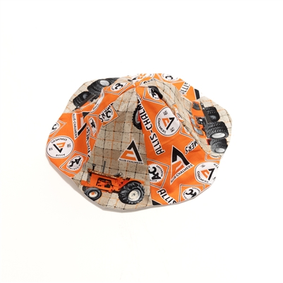 Allis Chalmers Tractor Logo Sun Hat, 0-6 Month Size