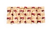 Farmall Tractor Window Valance, cream