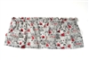 Farmall Tractor Window Valance, Gray Farmhouse Print