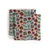 Set of Two Oliver Logo Pot Holders, Gray