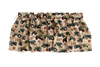 Oliver Tractor and Logo Window Valance, Tan