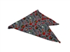 Oliver Logo Dog Bandanna, Gray