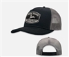 John Deere Hat, Black/Charcoal Gray, Quality Farm Equipment Logo