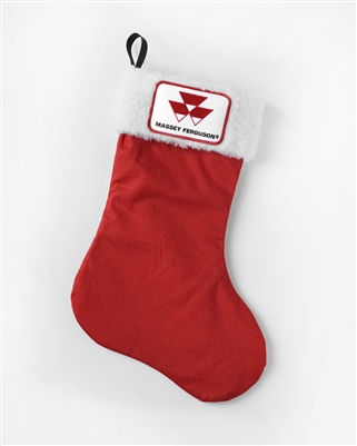 Massey Ferguson Christmas Stocking, red