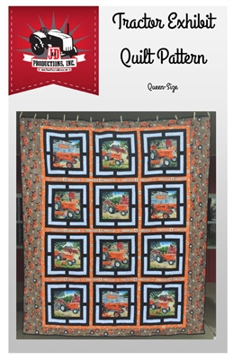 Allis Chalmers Tractor Exhibit Quilt Pattern (Queen)