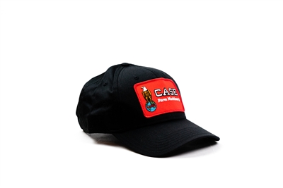 Case Eagle Logo Hat, Solid Black