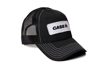 CaseIH Logo Hat, Black Mesh