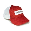 CaseIH Logo Hat, Red Glitter