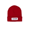CaseIH Logo Hat, Red Knit