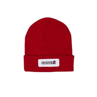 CaseIH Logo Hat, Red Knit