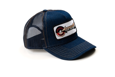 Cocskhutt Farm Equipment Logo Hat, Denim Mesh
