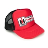 IH Farmall Logo Hat, Red Trucker with Black Mesh Back