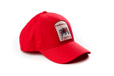 IH Farmall Tractor Hat, Solid Red, Since 1923