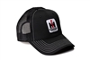 International Harvester Hat, Black Mesh, Choose Adult or Youth Size
