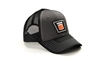 Oliver Logo Hat, Gray with Black Mesh Back, Keystone Oliver Emblem