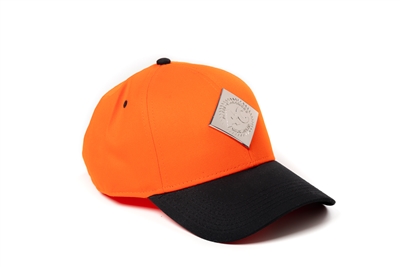 Vintage AC Logo Hat, Liquid Metal, Orange/Black