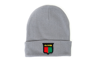 Vintage Oliver Knit Hat, Gray