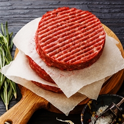 Grass fed & finished, Dry Aged, Patties - Four each 1/4 lb patties