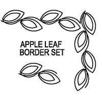 Apple Leaf Border Set
