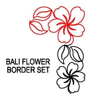 Bali Flower Border Set