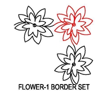 Flower-1 Border Set