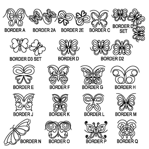 Butterfly Border Package