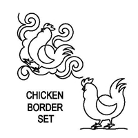 Chicken Border Set