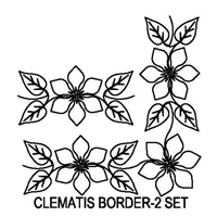 Clematis Border-2 Set