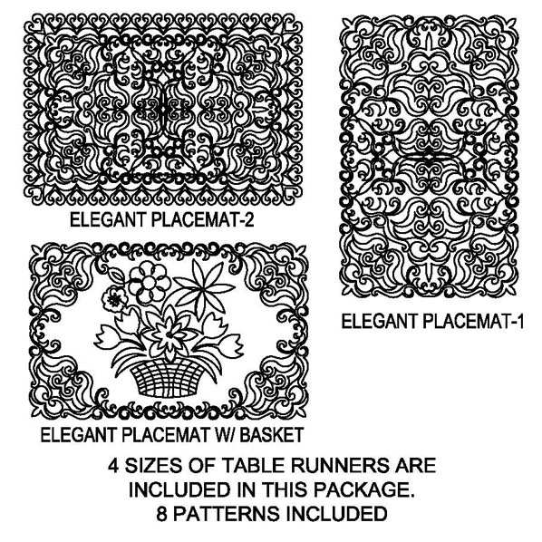 Elegant Placemat Package