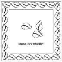 Hibiscus Leaf-2 Border Set