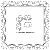 Double Heart Border-1 Set