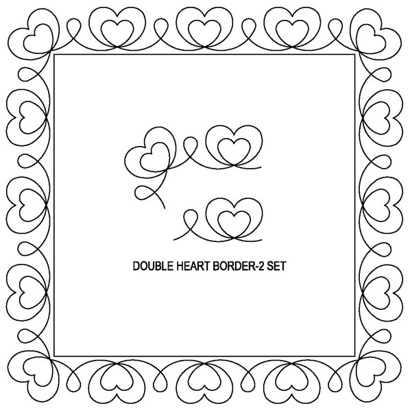 Double Heart Border-2 Set