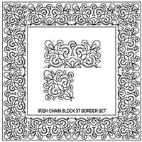 Irish Chain Block-3T Border Set