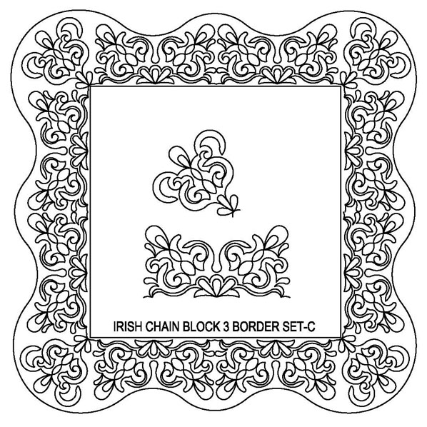 Irish Chain-3 Border Set-C