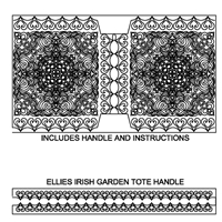 Ellies Irish Garden Tote Bag