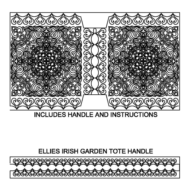 Ellies Irish Garden Tote Bag