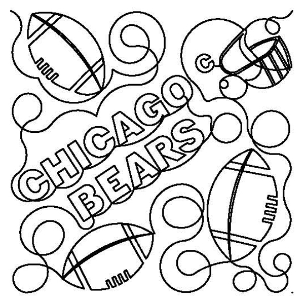 Footballs-Chicago Bears E2E