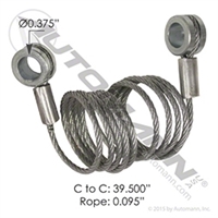 Peterbilt Hood Cable (39.5in)