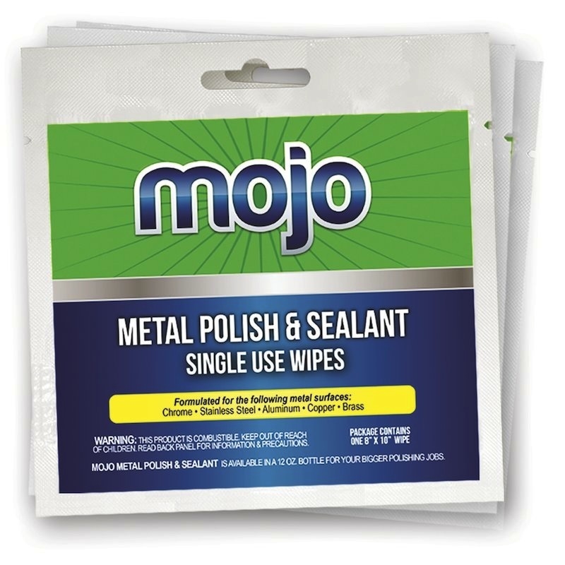 Mojo Metal Polish Truck Cleaning Sealant Wipes by Roadworks