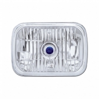 5" x 7" Blue Dot Crystal Headlight