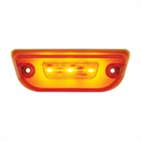 11 LED "GLOâ€ Cab Light For Peterbilt 579 & Kenworth T680 - Amber LED/ Amber Lens