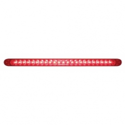23 SMD LED 17 1/4" Stop, Turn & Tail Light Bar with Reflector - Red LED/Red Lens