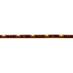 45 LED 35 1/4" Flex Light - Amber LED w/ Left Wire Exit