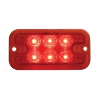6 LED Dual Function Light - Red LED/Red Lens